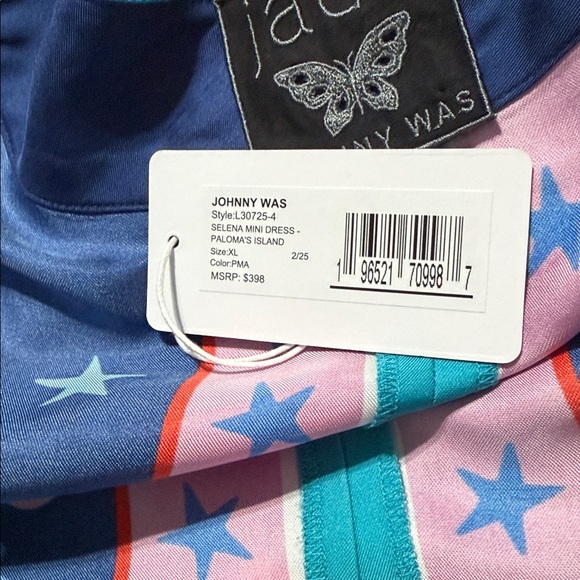 NWT Johnny Was Jade Selena Mini Dress Multicolor Embroidered dress - Picture 12 of 13